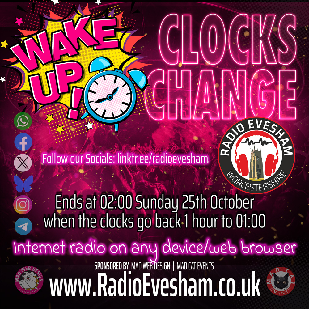 CLOCKS CHANGE: British Summer Time Ends on Sunday
